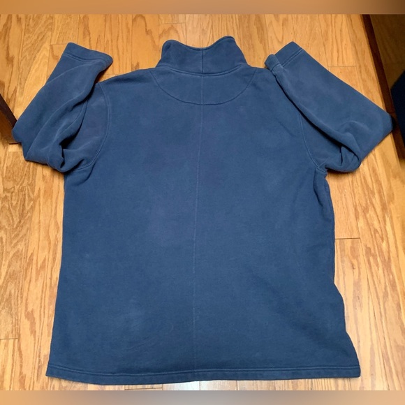 Men’s XXL Navy Blue 80/20 Cotton Poly RVCA Cardigan Sweatshirt Sweater - Picture 15 of 16